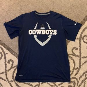 NIKE Cowboys Training Short Sleeve Tee Shirt